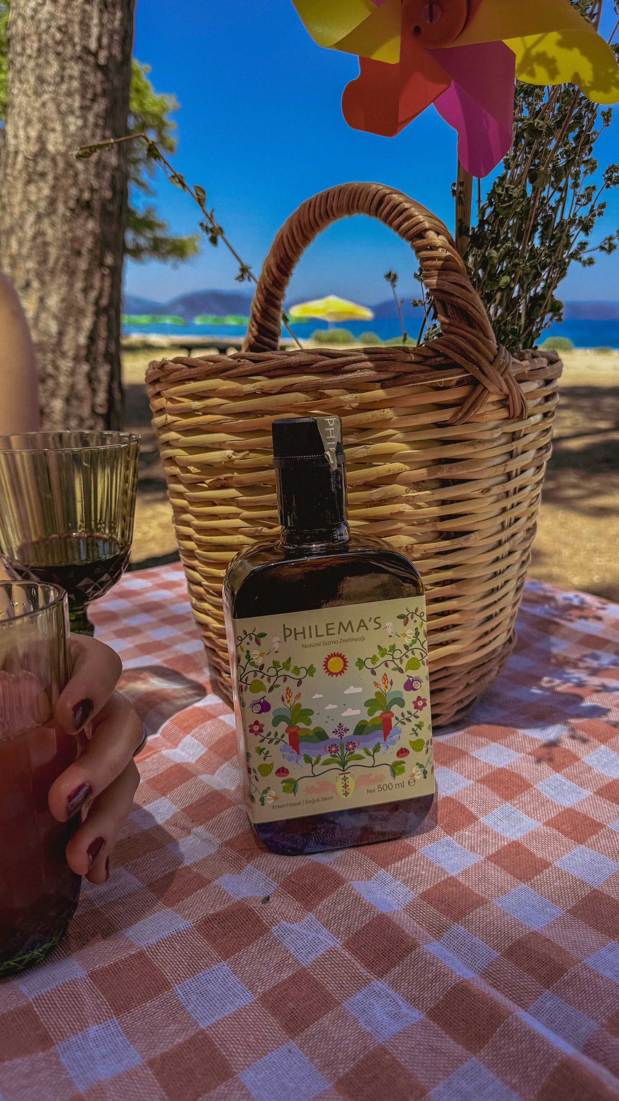 Philema's erken hasat soğuk sıkım şişe 