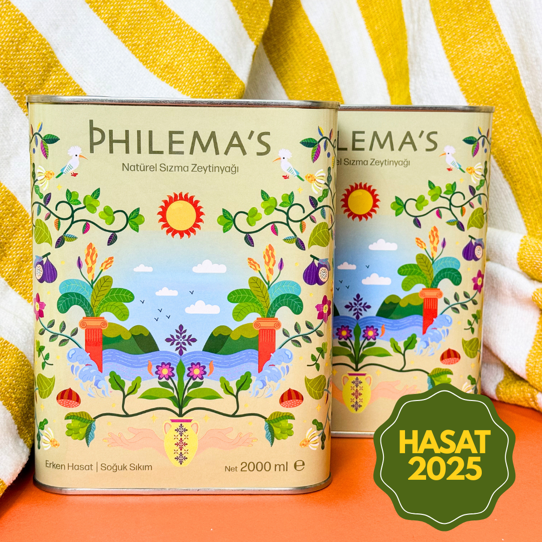 Hasat 2025 Philema’s Erken Hasat Natürel Sızma Zeytinyağı - 2 LT Teneke