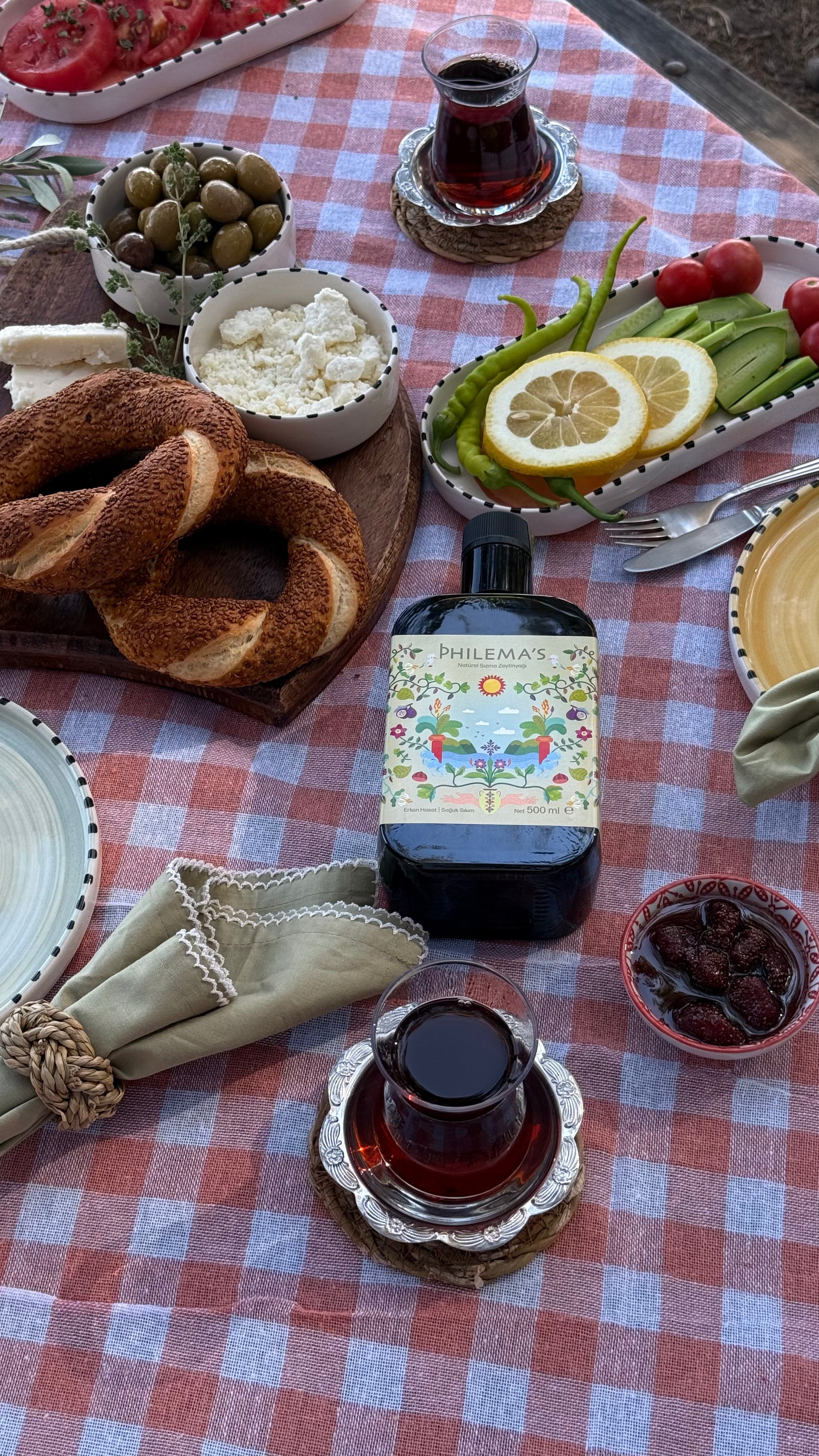 Philema's erken hasat soğuk sıkım natürel sızma zeytinyağı 500 ML