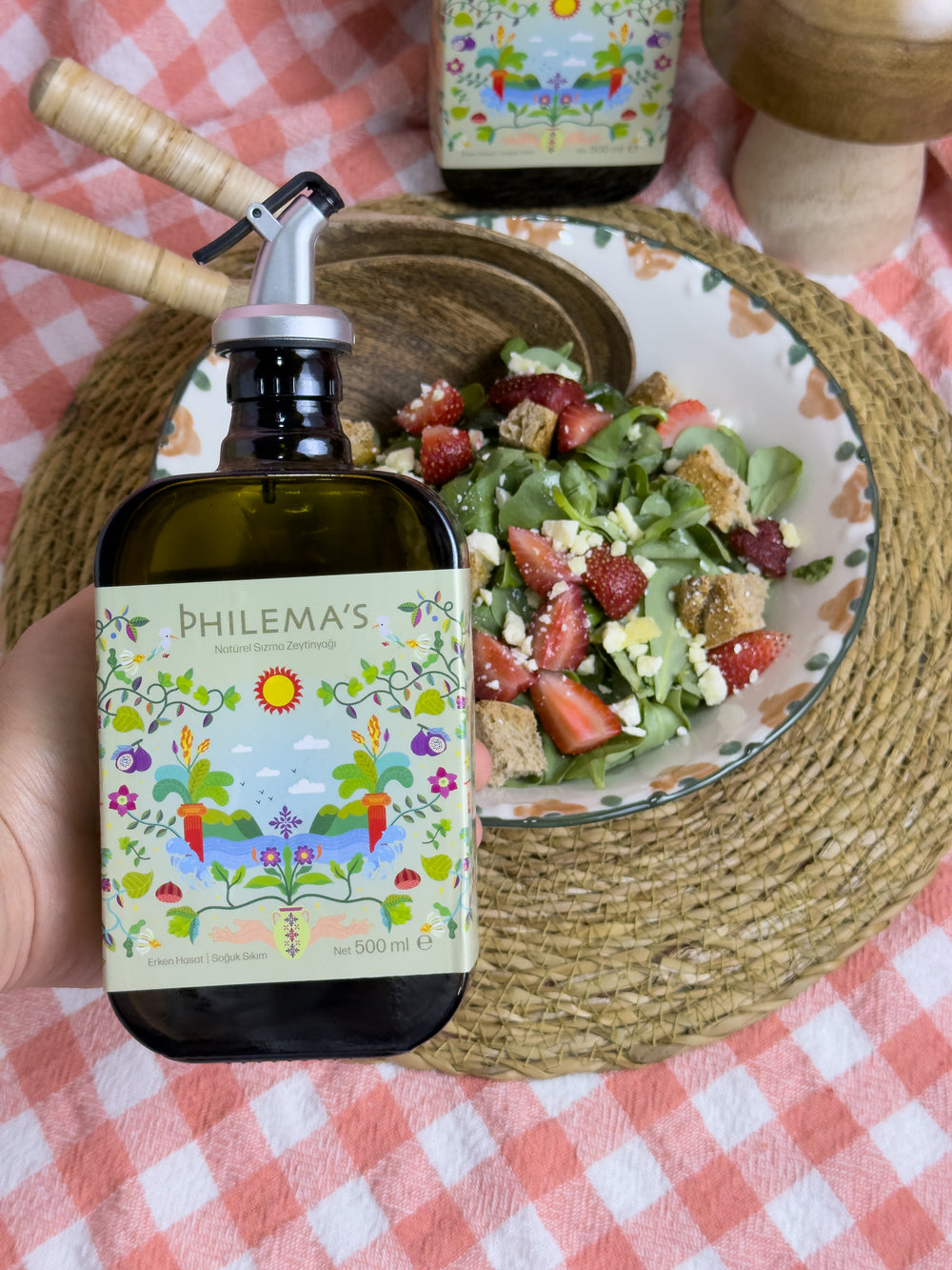 Philema's yağdanlık boş şişe 500 ML