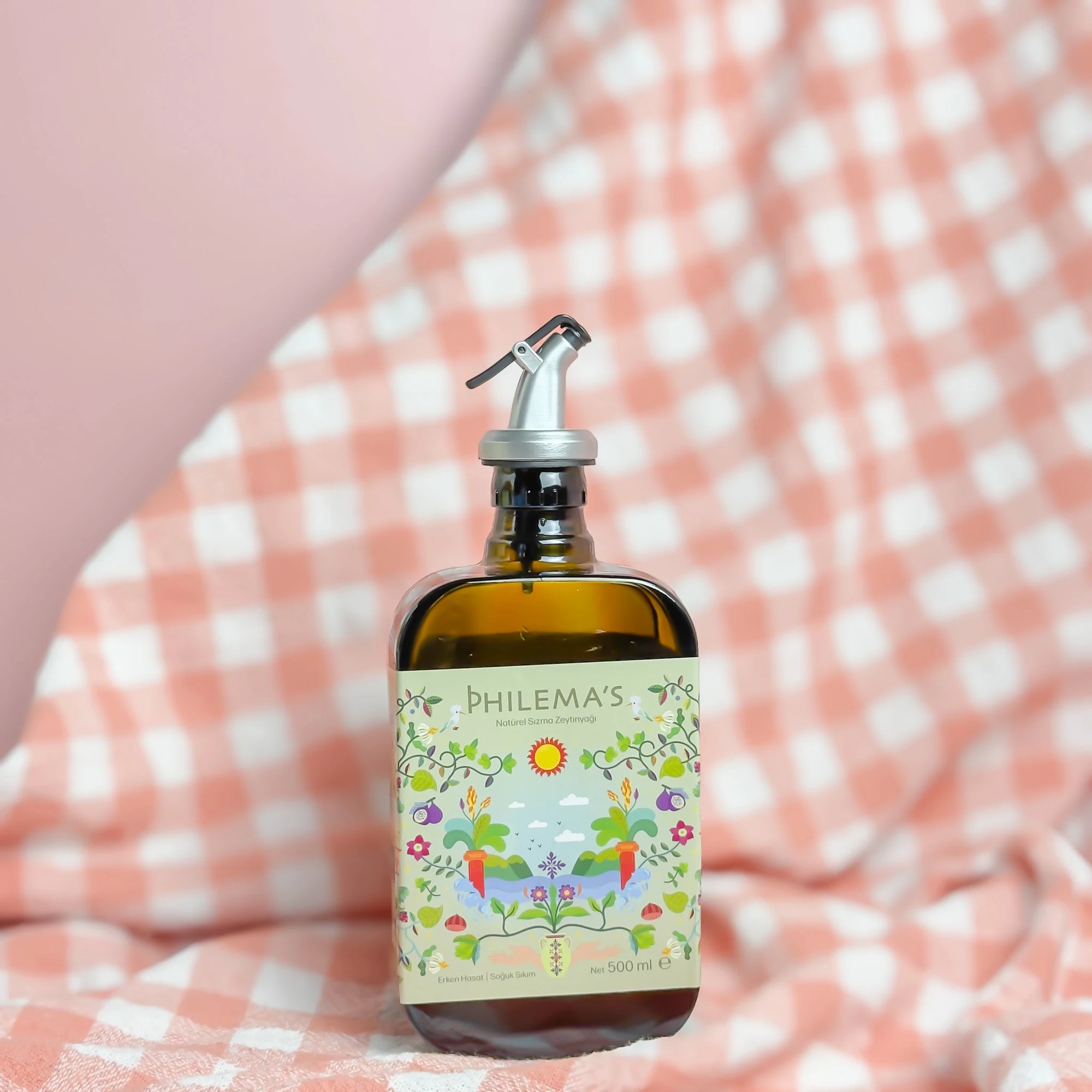 Philema's özel tasarım yağdanlık şişe 500 ML